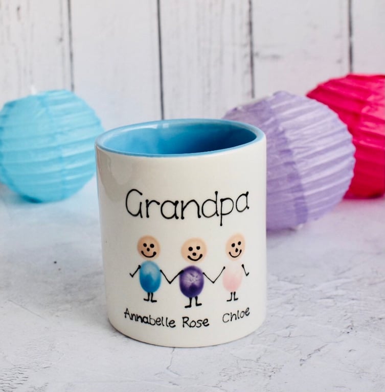 Personalised Fingerprint Families Mug