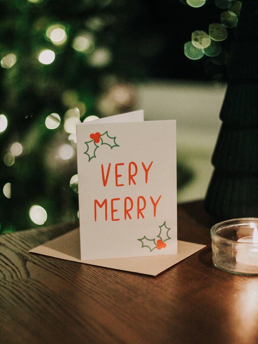 Very Merry Christmas cards