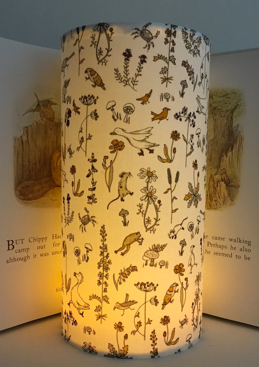 Liberty Theo-Handmade Children’s Tall Night Light.