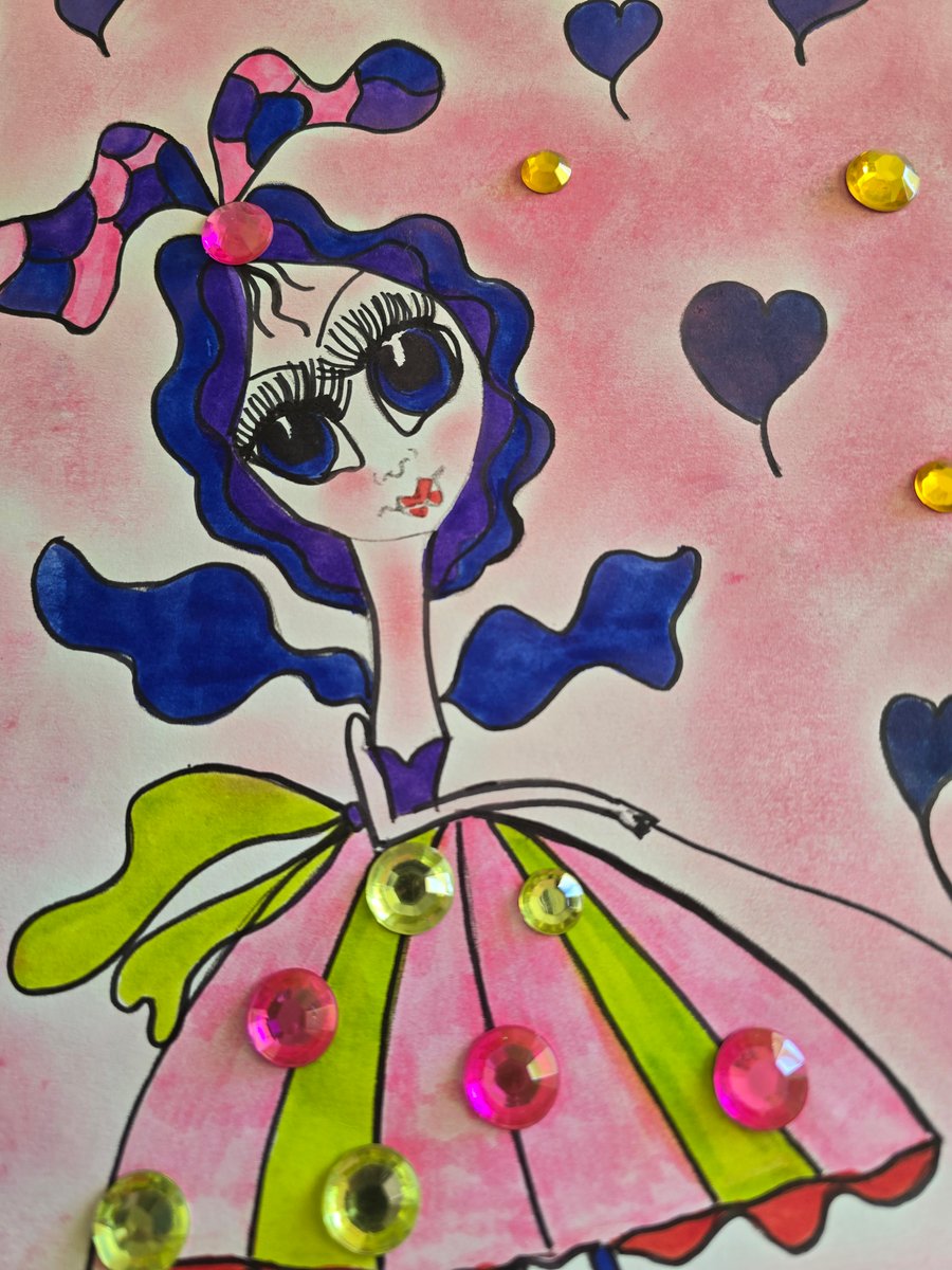 Valentine Fae Drawing 