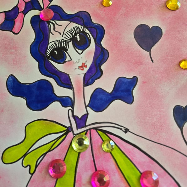 Valentine Fae Drawing 