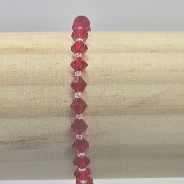 Preciosa Crystal Bracelet - Siam