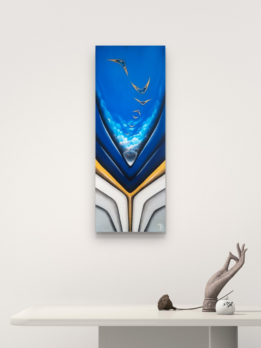 Group painting original painting handmade painting by CREATOM