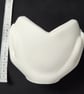 Open Hand Sculpture Vessel – Handmade Modern White Resin Decor - Image 5