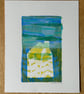 Holiday Home - Monoprint - one of a kind - Image 3