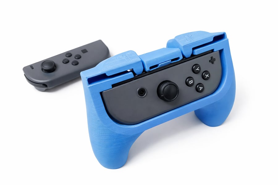 Joy-Con Grip Controller Holder – 3D Printed Gaming Accessory