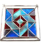 Patchwork Quilt Suncatcher Stained Glass  - Image 1