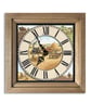 Vintage Style Steam Thresher Harvest Scene Wooden Wall Clock -Handmade 8x8"