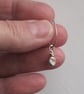  Silver Pebble Drops Earrings - Image 2