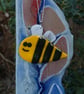 Busy Bee Hanger in Fused Glass - 6151 - Image 3