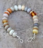 Handmade Lampwork Glass Bracelet - Image 5