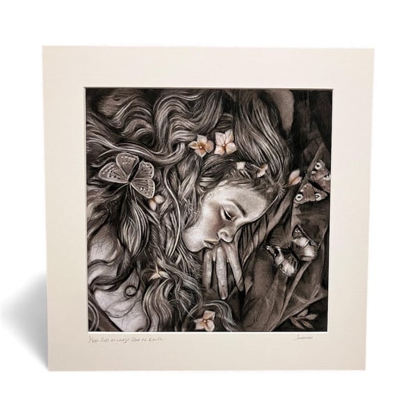 Soft As Wings Still As Earth Gicl e Print