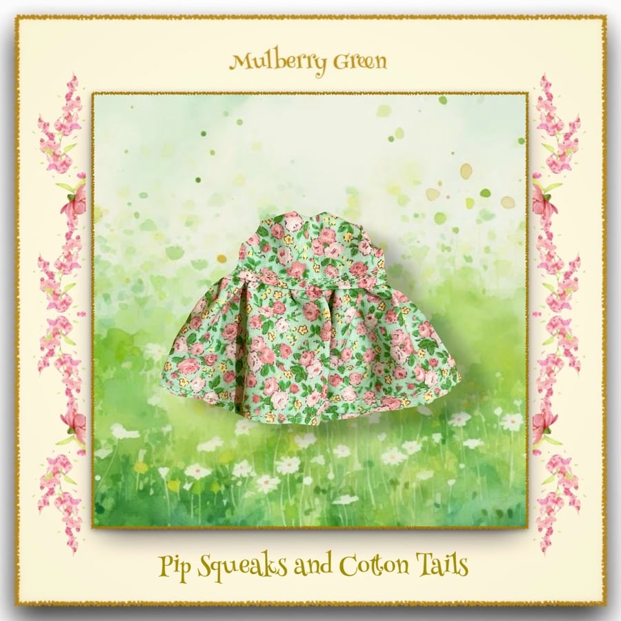 Pip Squeaks Green Floral Dress