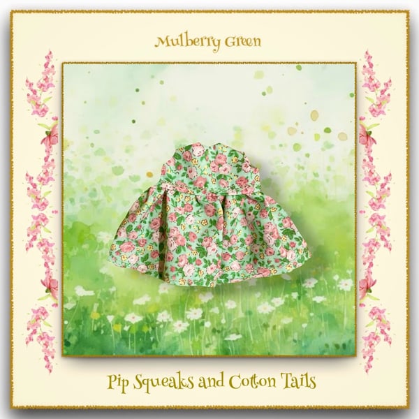 Pip Squeaks Green Floral Dress