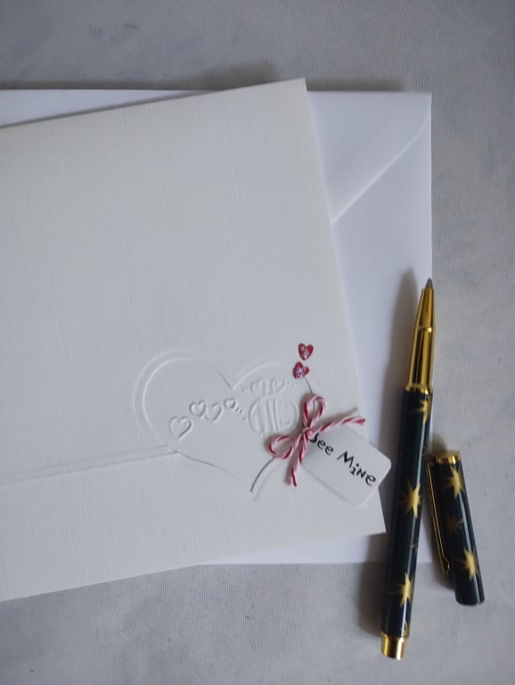 Bee Mine - Valentine's Card 