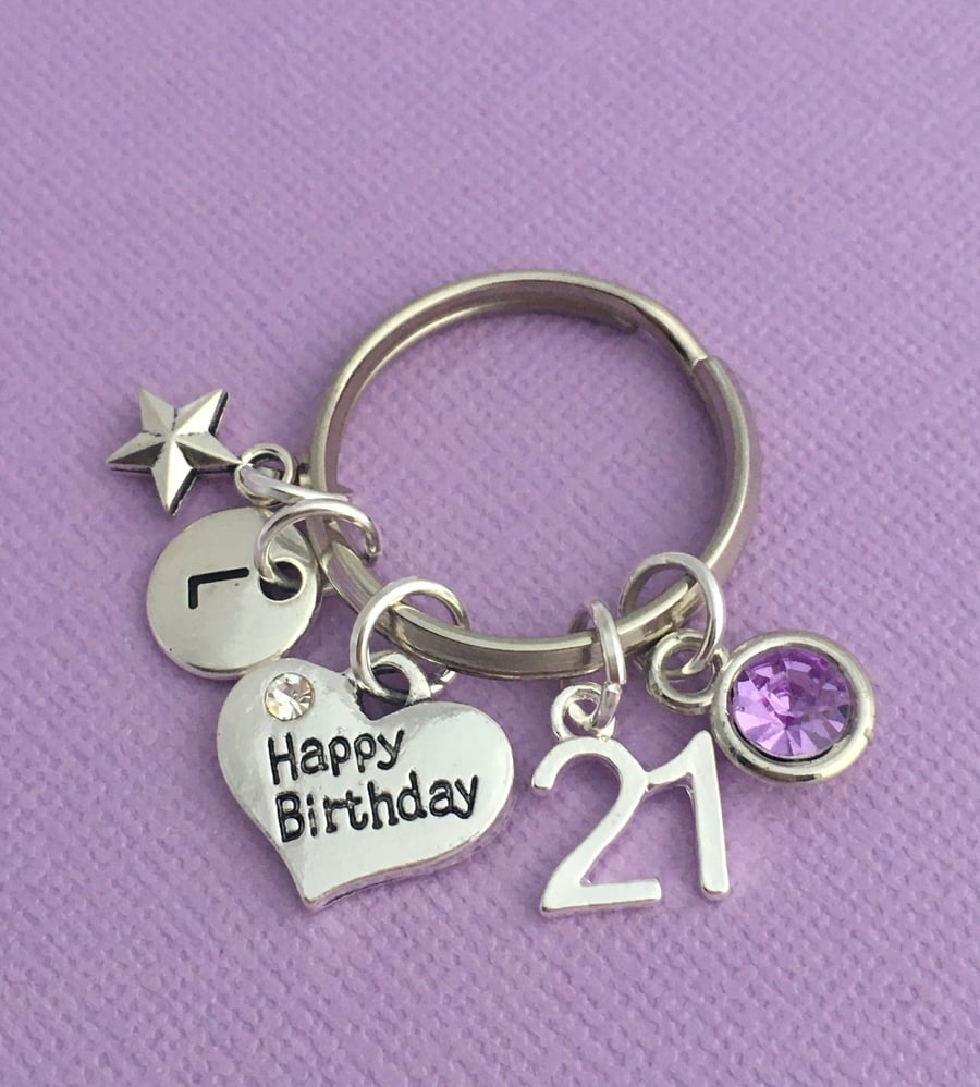 Personalised Happy 21st Birthday gift