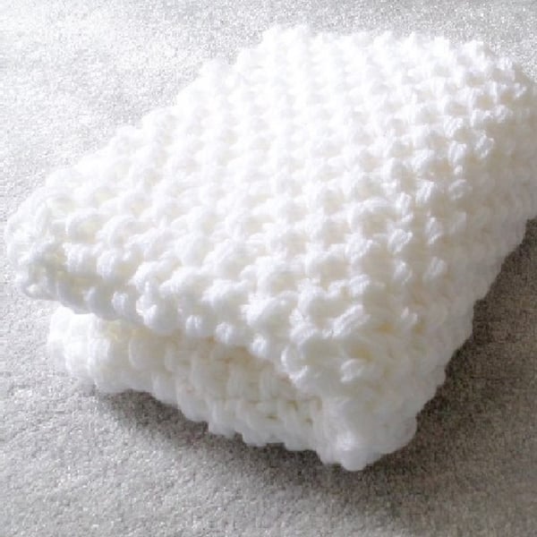 KNITTING PATTERN PDF Snowdrops Blanket