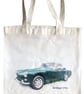 MG Midget Mk3 - Shopping Tote Bag - Approx Size 39x37cm plus Handles