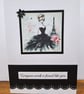 C6717   Birthday Card, Everyone needs a friend like you, Hammered Card,