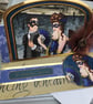 Venetian masked ball anniversary or engagement card - Image 4