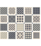 273 - Cross Stitch Pattern: 20 Tiles Patchwork Sampler (PDF Counted Chart) - Image 1