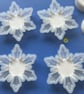 White Christmas Snowflake Decorations - Hanging Ornaments - Image 9