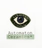 Eye brooch, hand made jewellery, evil eye, all seeing eye - Image 1