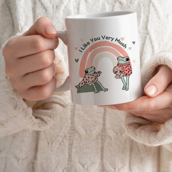 I Like You Very Mush Valentines Mug Gift for Partner, Gift For Valentines