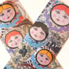 Russian Doll Bookmarks (set of 2)
