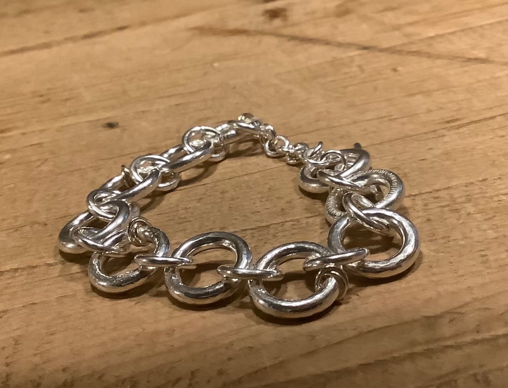 'Lifeguard' Bracelet Hallmarked. 