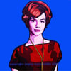 Mad Men art Joan Holloway Harris 12 x 16 print