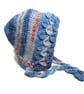 Toddler Dragonscale Bonnet Hat for ages 2-5 - Image 1