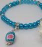 Turquoise Stretch Bracelet - Image 3