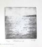 Headland an original etching of light on the ocean - Image 1