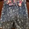 Rose Soft Denim Shorts