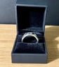 "Plutonium" - Heavy Sterling Silver Ring - 11g - Made To Any Size - 8mm x 3mm - Image 5