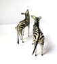 Little Paper Zebras - Set of 2 - READY TO SHIP - Image 6