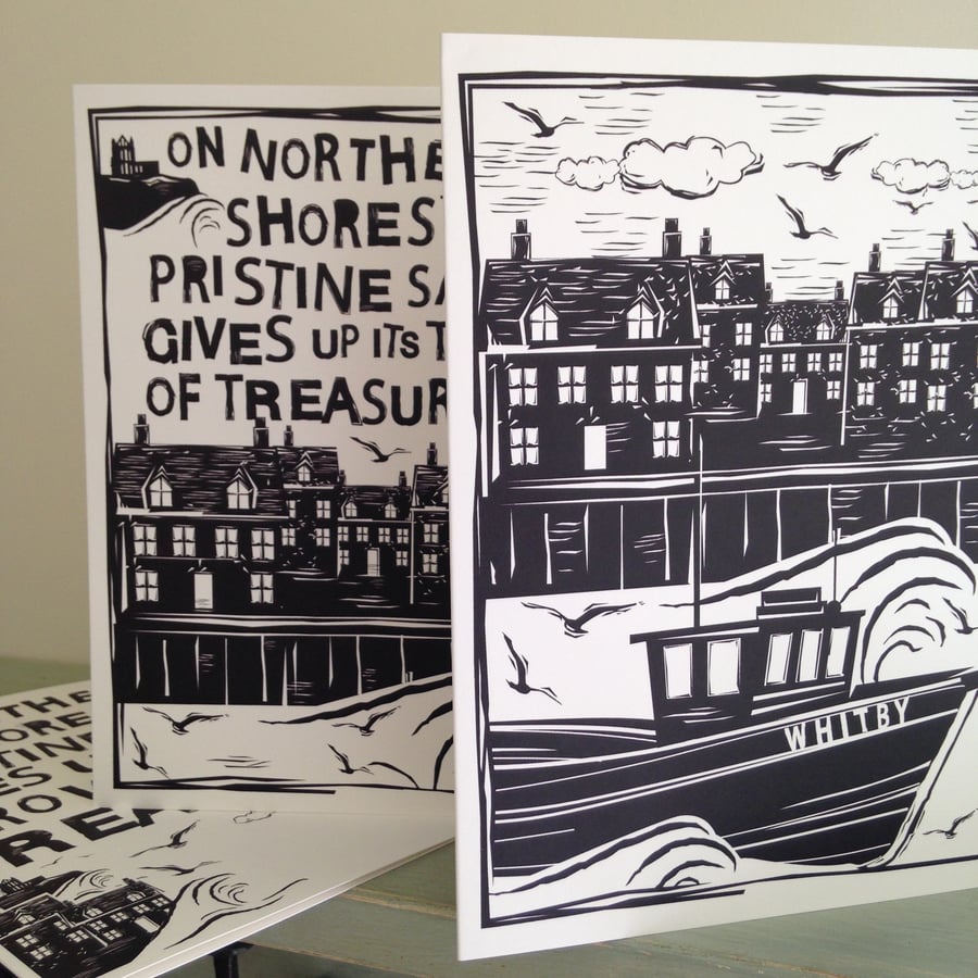 Whitby Greetings Card Harbour