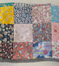 Patchwork Blanket. Fleece backed. - Image 7