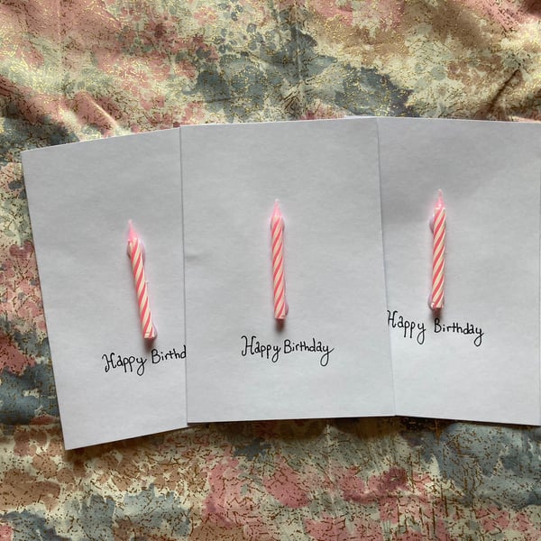 Birthday Candle Card