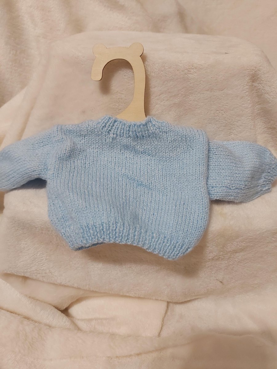 Baby Boys Blue Jumper