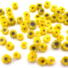Sunflower murrini made with Bullseye 90coe glass