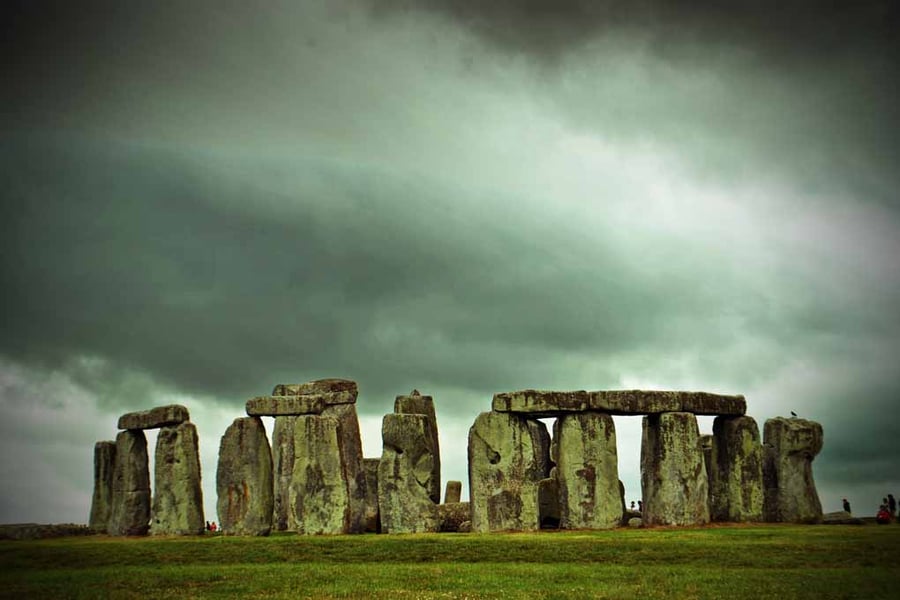 Stonehenge Wiltshire England UK 18"x12" Print