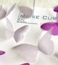 Silk Organza Hand Crafted Butterflies in Shades of Violet - Image 4