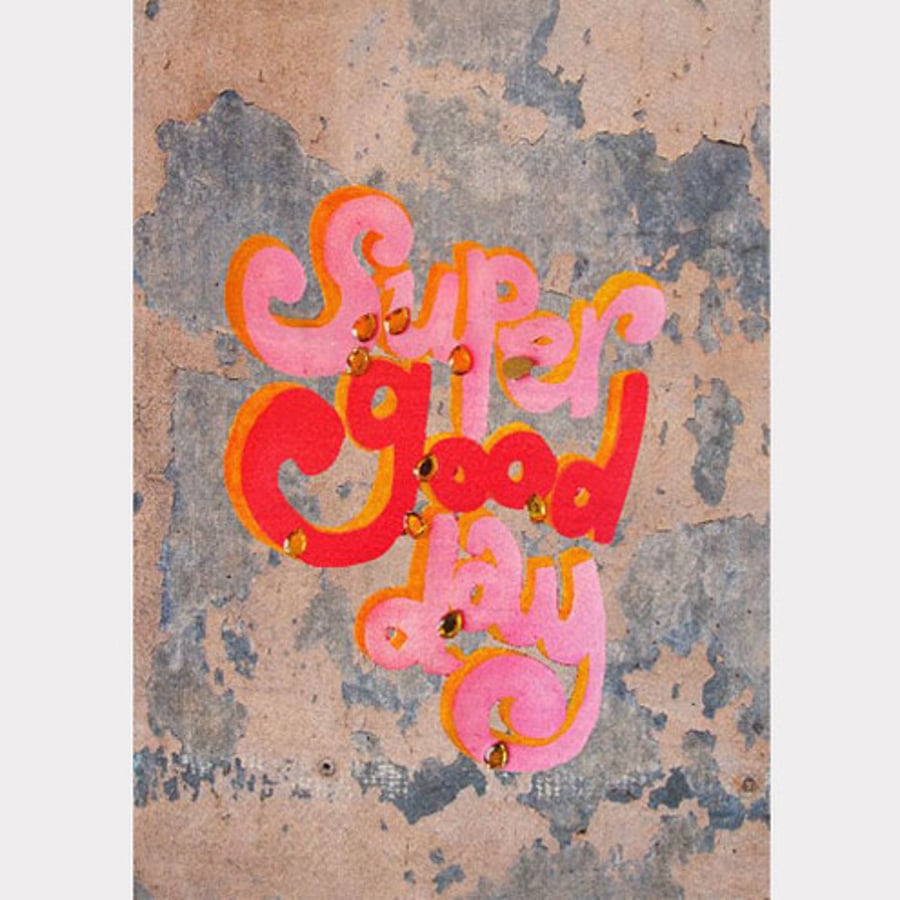 Super Good Day (urban) - A4 Giclee art print