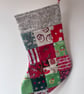Summer Seconds - Christmas stocking - patchwork print - Image 3