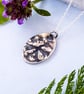 Heal-All Wildflower Pendant Necklace in Recycled Fine and Sterling Silver - Image 6