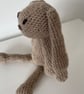Light Brown Crochet bunny - Image 5