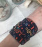Music theme wrist cuff bracelet, cuff covering for wrist - Image 3