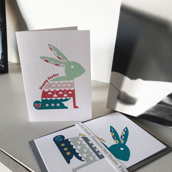 "Little Bunny' Easter Card